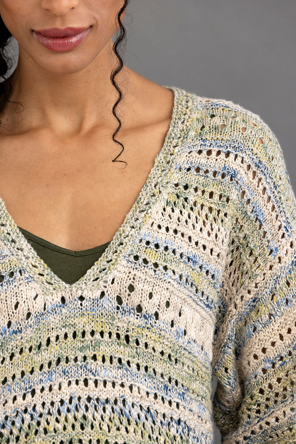 Thumbnail: Everleigh Shirt Kit | Knitted Shirt Pattern | Eco Twist