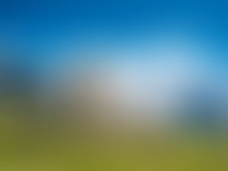 Schwarznasenschafe in Berglandschaft mi blauem Himmel