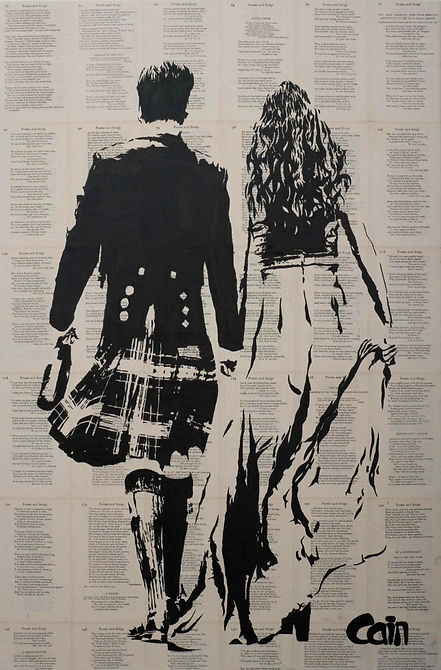 Cain Art | Painting Title Ceilidh Calling by Stuart James Cain | www.cainart.com