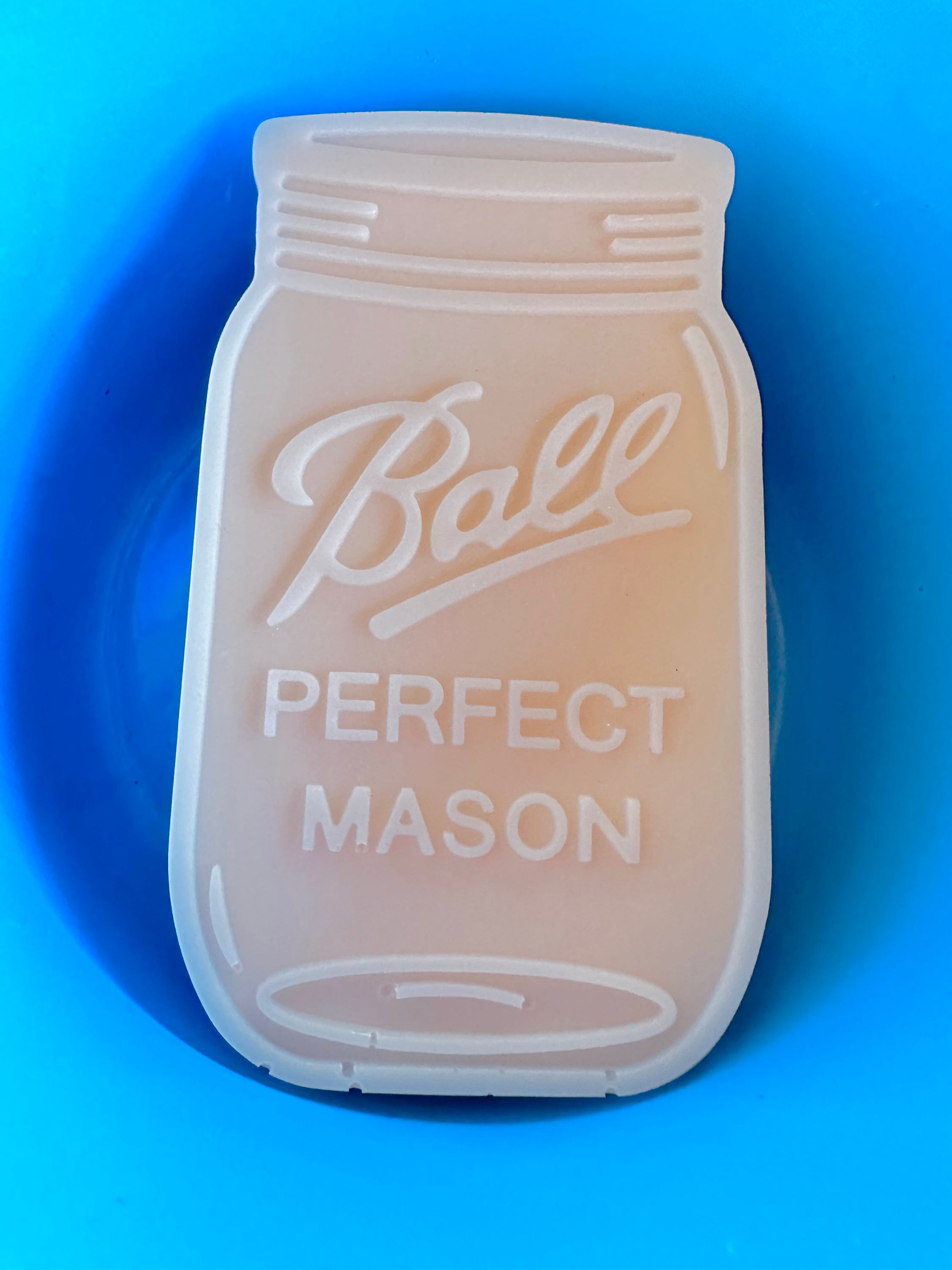 PEACHES & CREAM MASON JAR SOAP