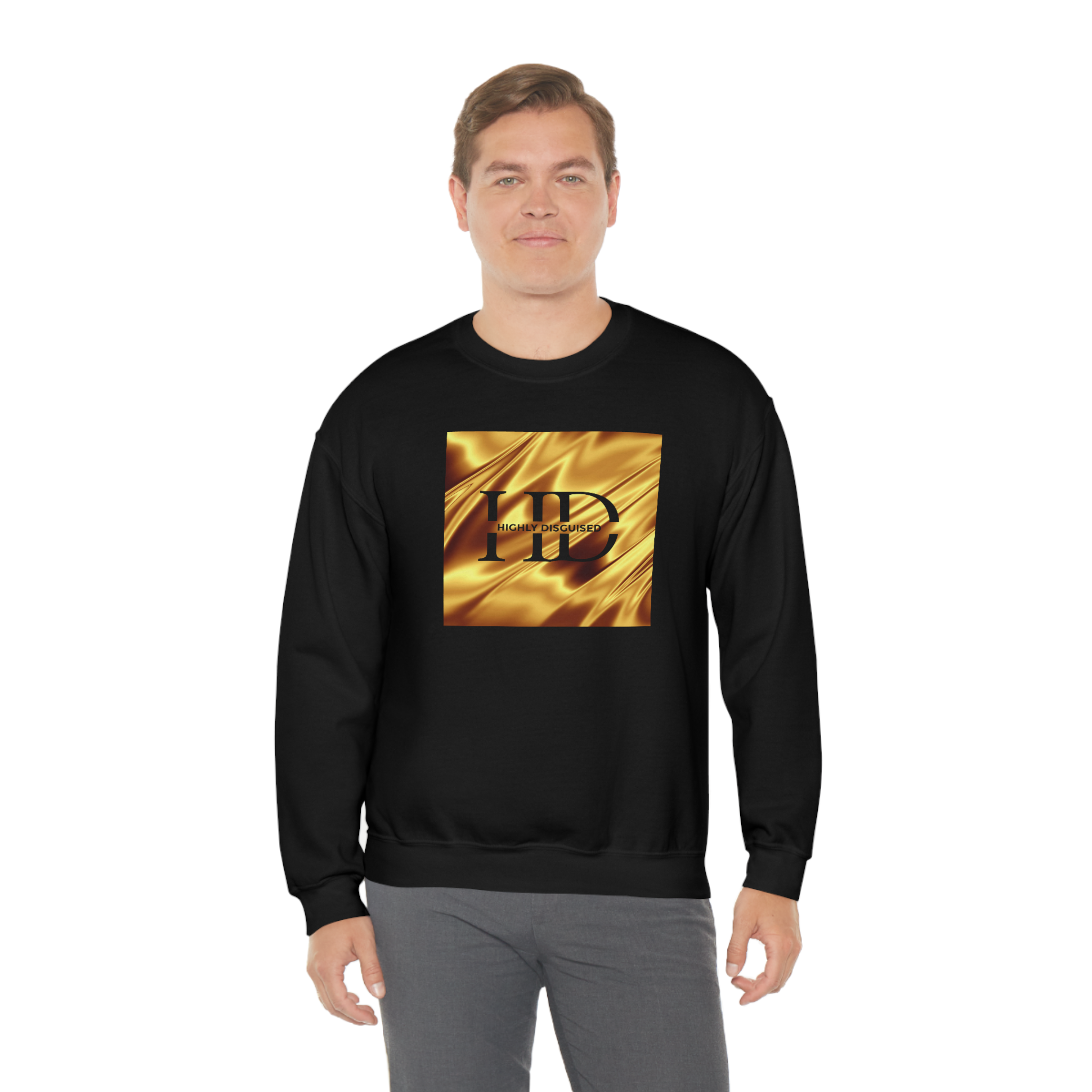 Smooth Black&Gold HD Sweatshirt