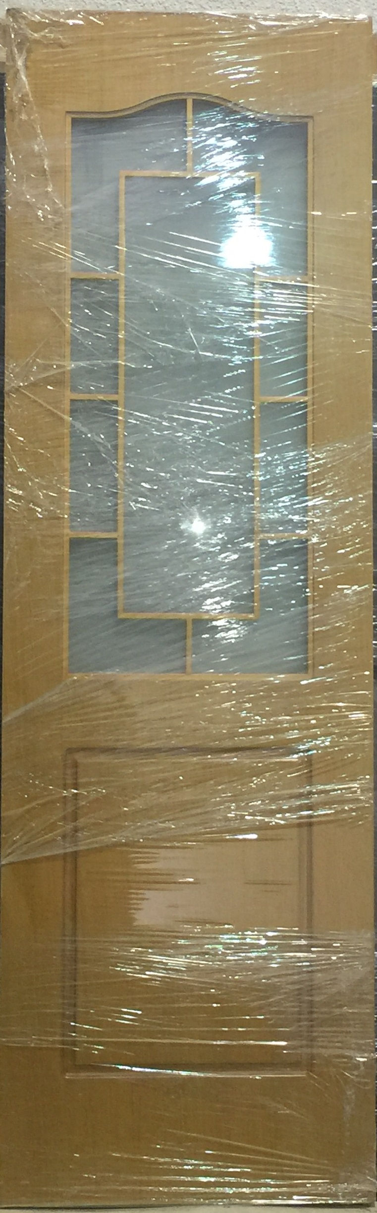 Thumbnail: wooden door with frame