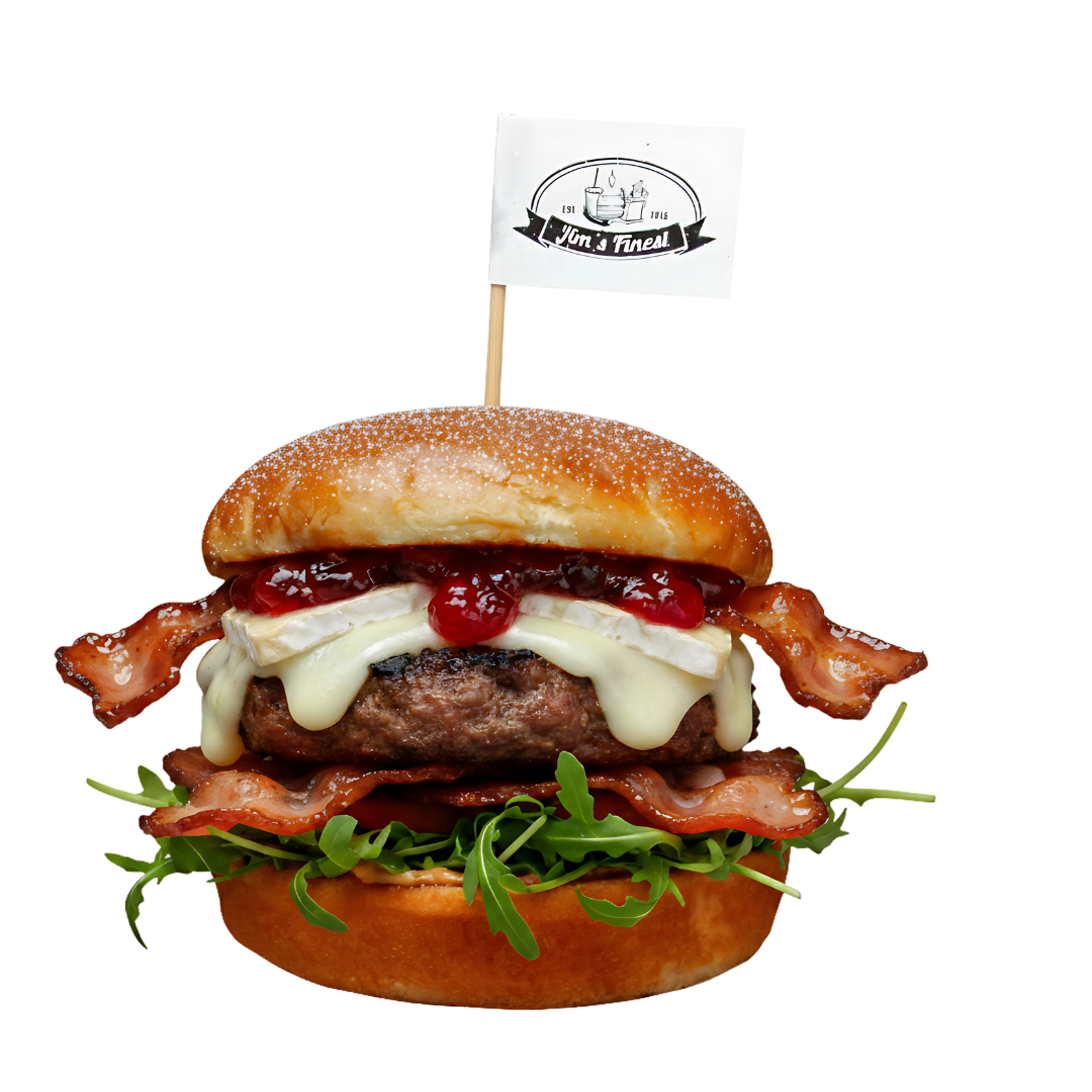 Gourmet Burger von Jim's Finest