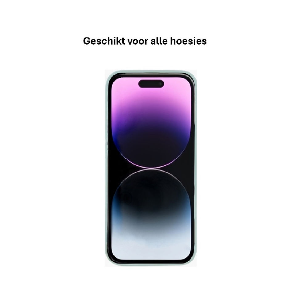 Thumbnail: Screenprotector geschikt voor Iphone 15 Pro Max - 2 stuks - beschermglas