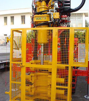 borehole drilling rig