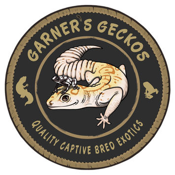 Garner's Geckos Logo with a white background