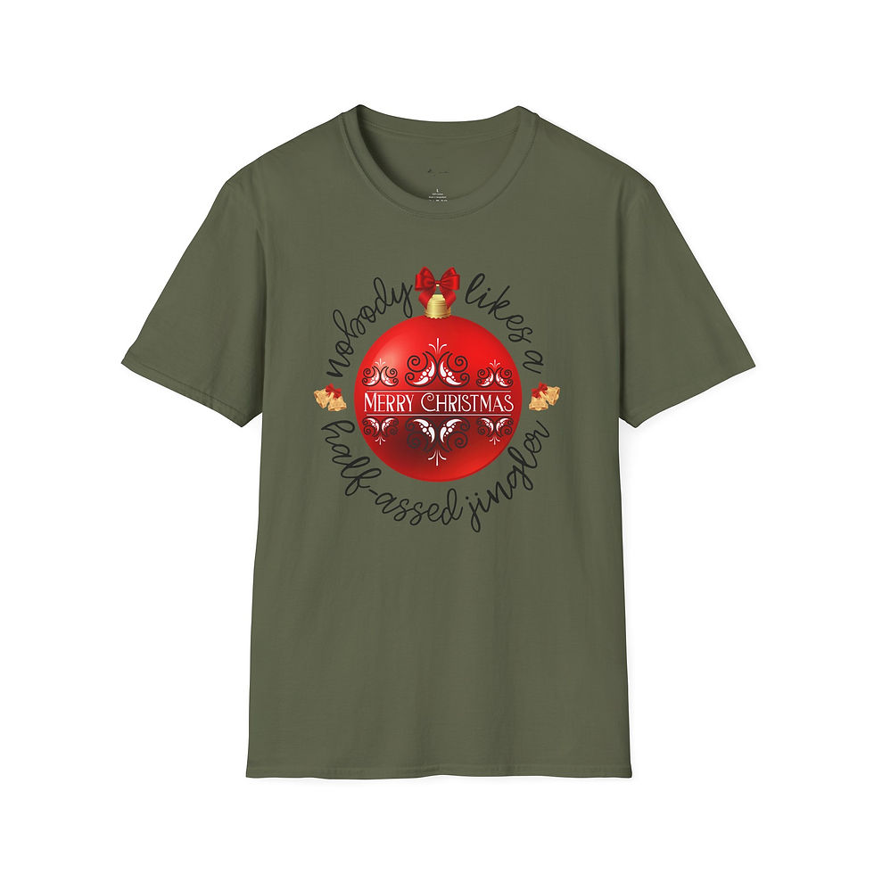 Thumbnail: Jingle All The Way Funny Christmas Unisex T-shirt