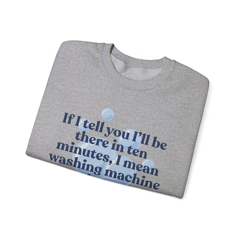 Thumbnail: Washing Machine Minutes Crewneck Sweatshirt Pullover