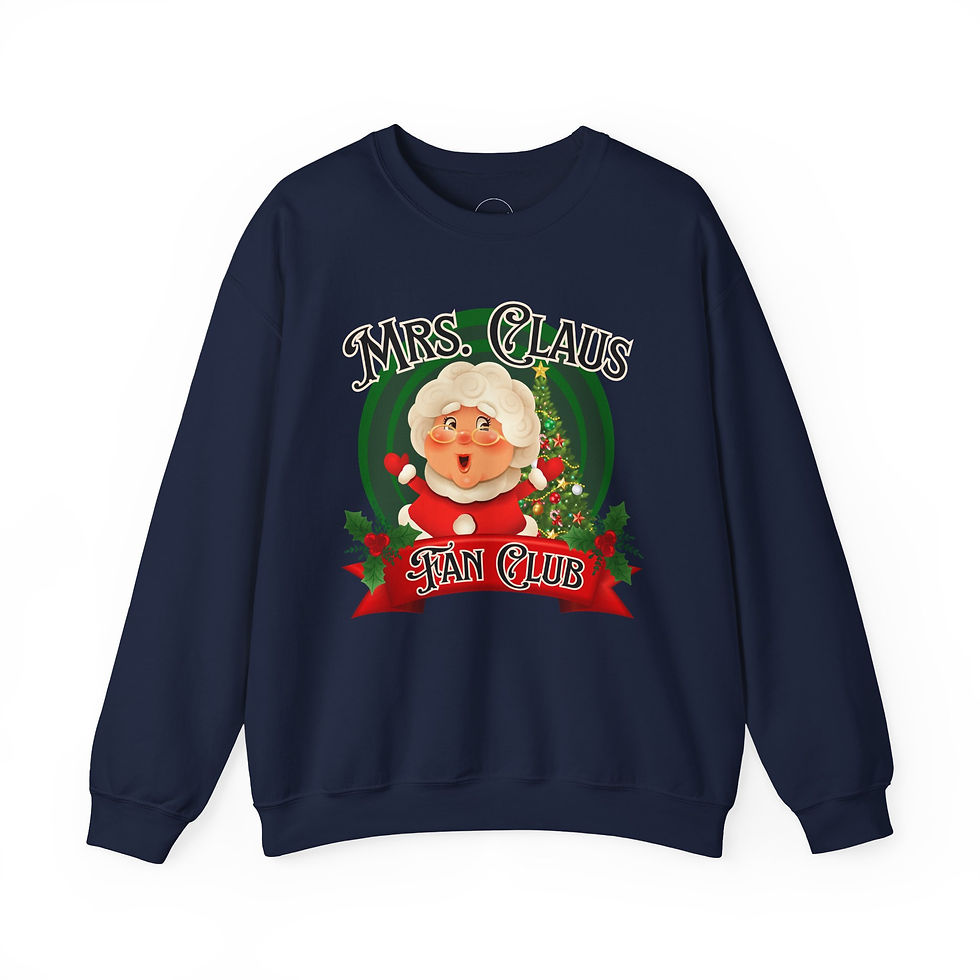 Thumbnail: Mrs. Claus Fan Club Crewneck Sweatshirt