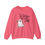 Thumbnail: Cute Ghost October Pink Crewneck Sweatshirt, Fun Casual Wear, Fall Outfit, Cozy