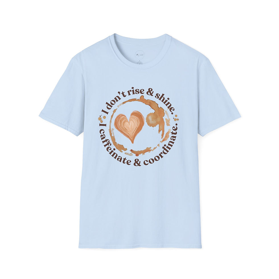 Thumbnail: Coffee Lover, Caffeinate Unisex T-shirt
