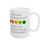 Thumbnail: Never Thought About It Like That Ceramic Mug, Gift, Social Humor Cup, 15oz