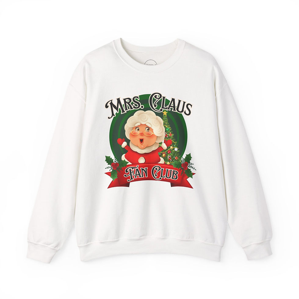 Thumbnail: Mrs. Claus Fan Club Crewneck Sweatshirt