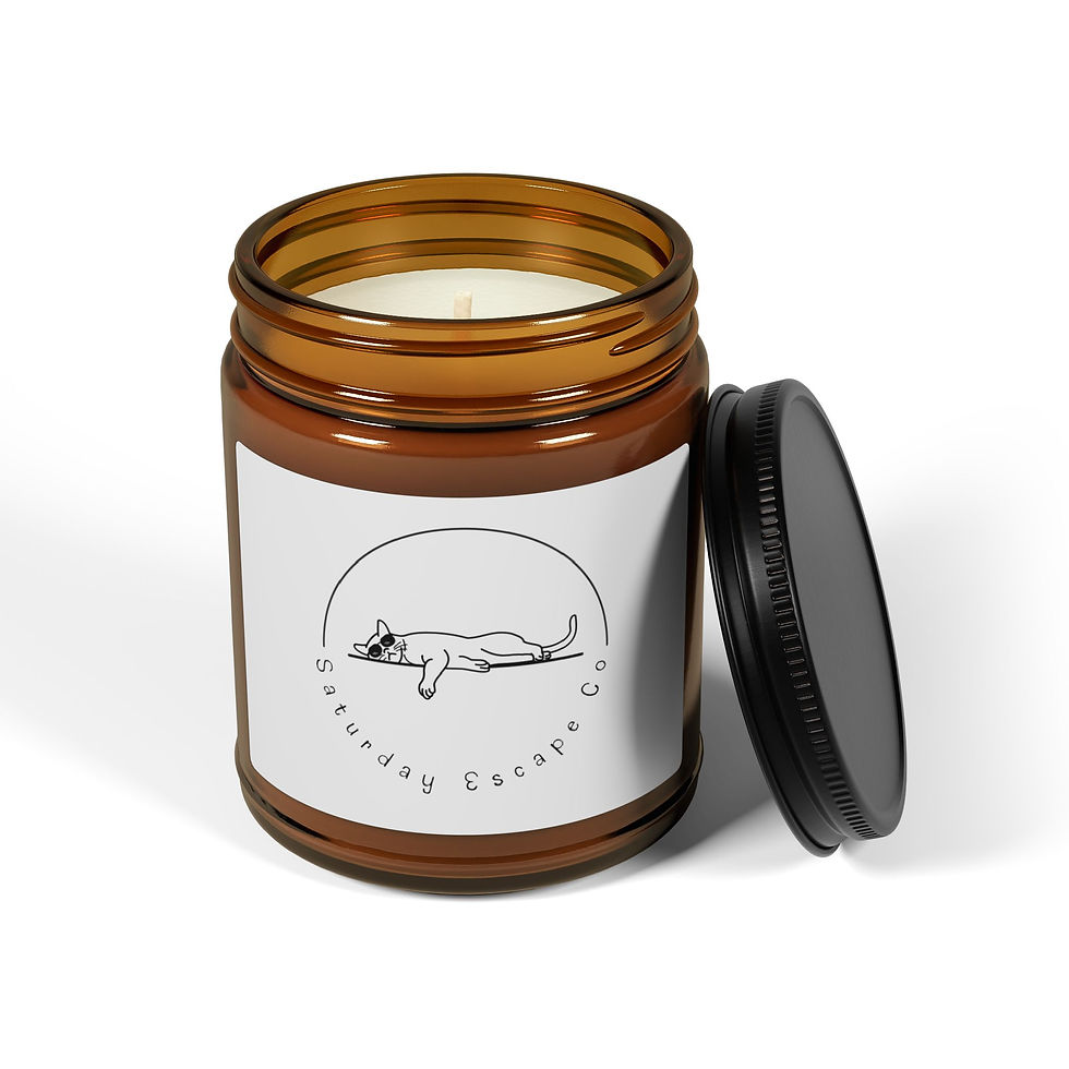 Thumbnail: Saturday Escape Co Scented Soy Candle 