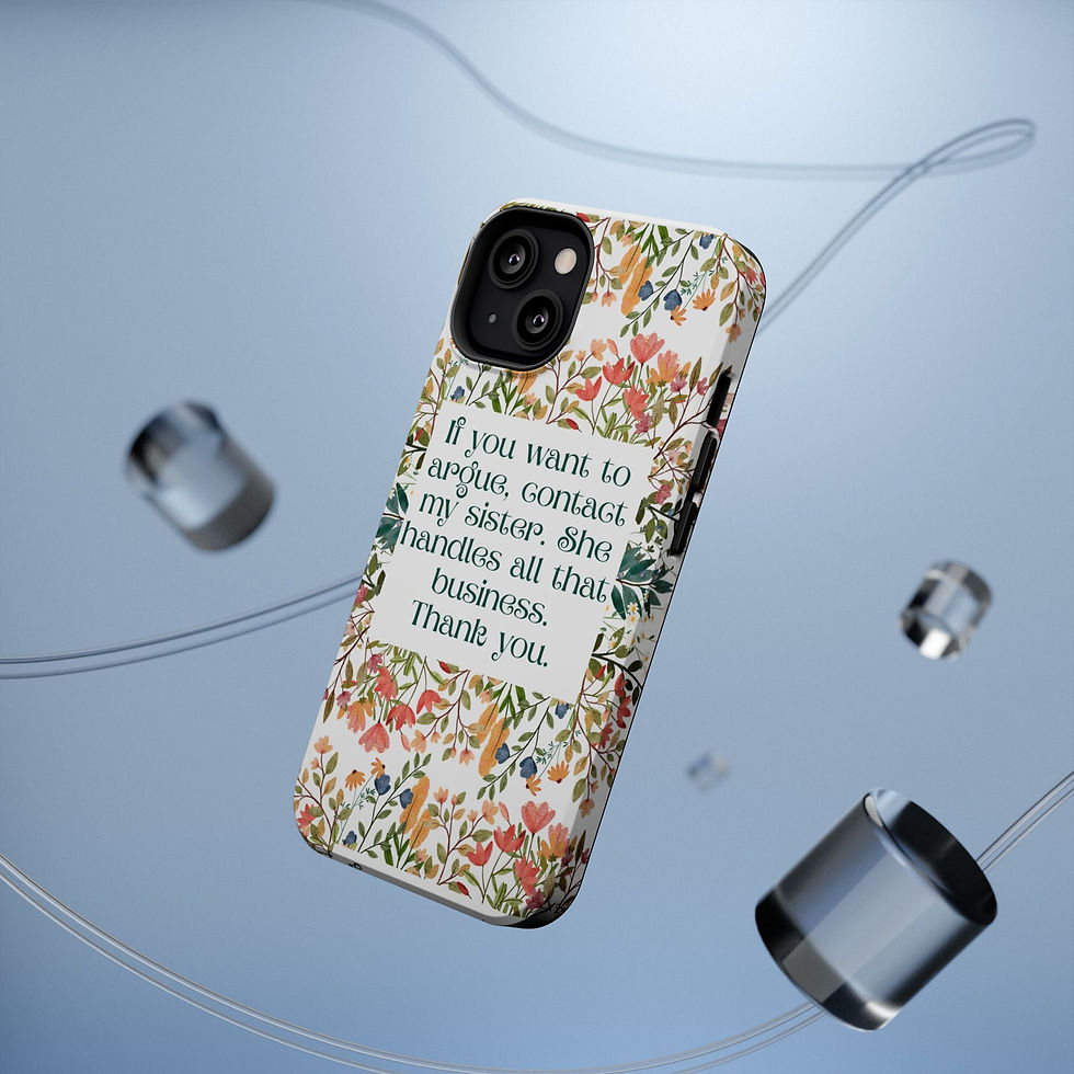 Thumbnail: Magnetic Impact-Resistant Phone Case Sister Design, Durable Phone Protection