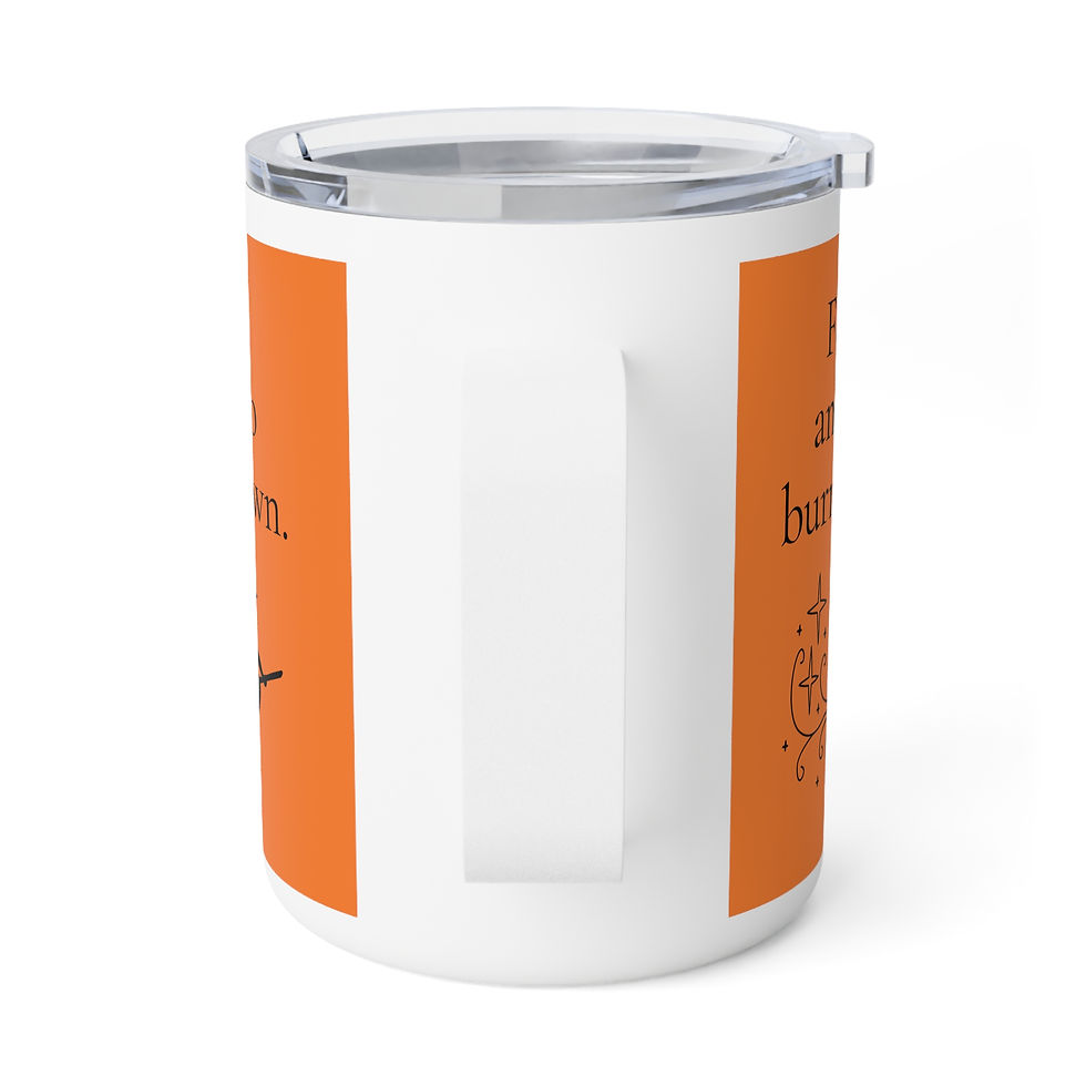 Thumbnail: Festive Witch Insulated Coffee Mug, 10oz - Perfect for Halloween, Coffee Lovers