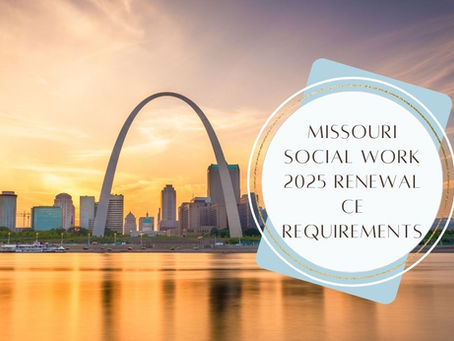 Missouri Social Workers: Are You Ready for the Sept 30 License Renewal Deadline?