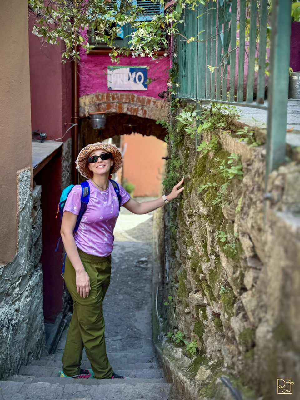 Tratto del percorso da Corniglia a Vernazza