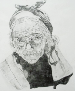 portrait of old woman (2005)
