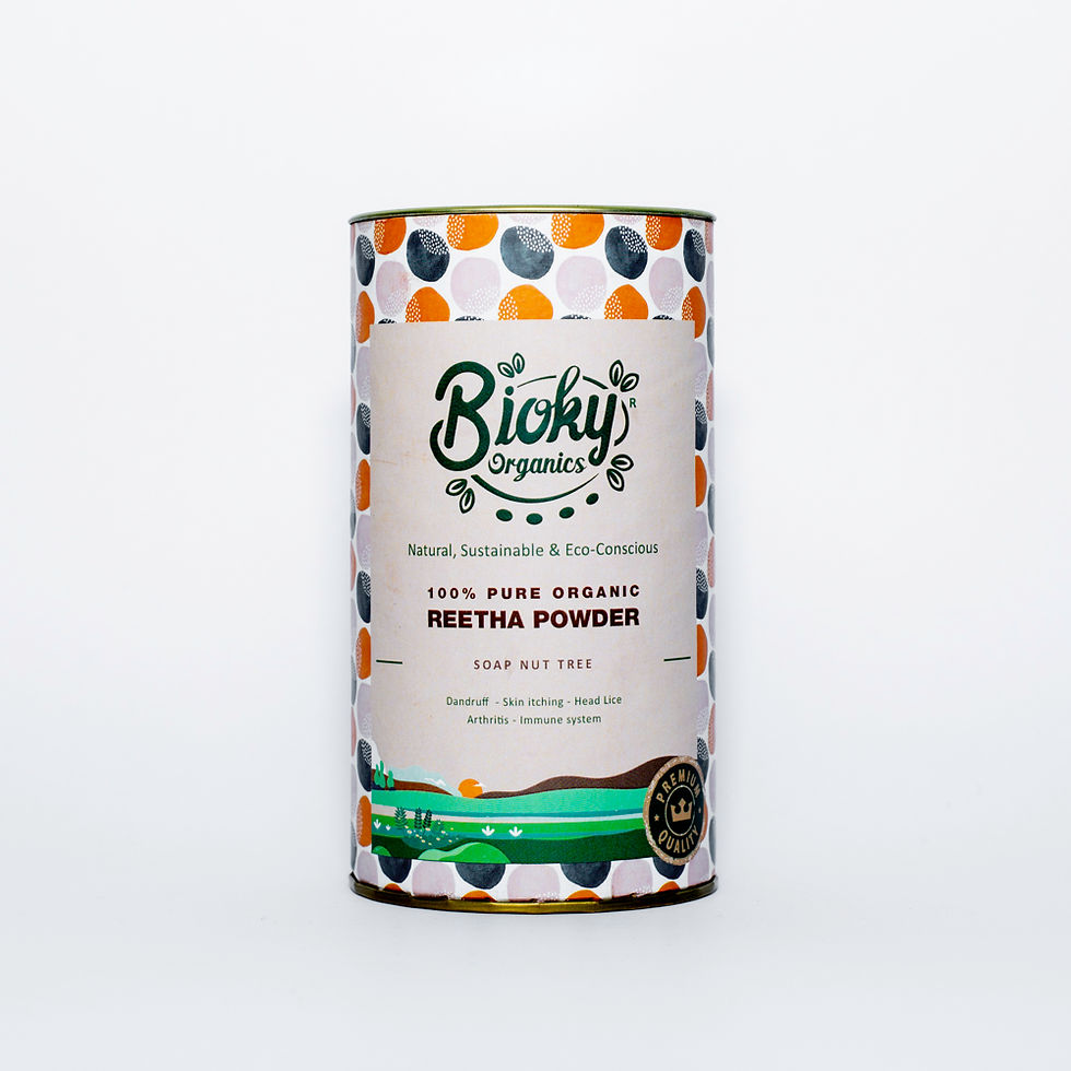 Thumbnail: Organic Reetha Powder M.R.P. - 225