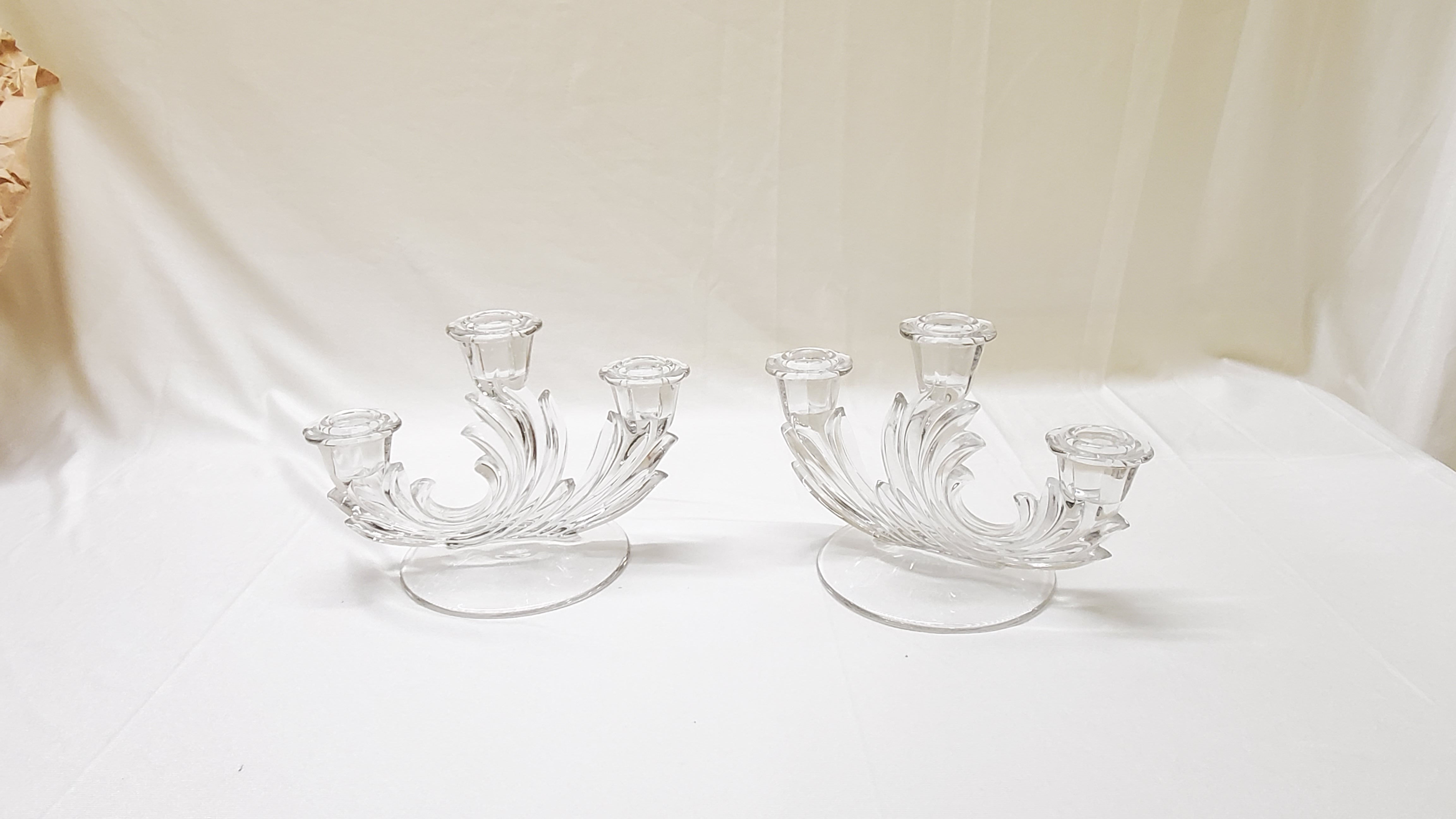 Waves Tapered Candle Holder - centerpiece rentals