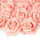 Thumbnail: stemless peach roses - wedding flower rental