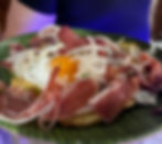 HUEVOS ROTOS CON JAMON 