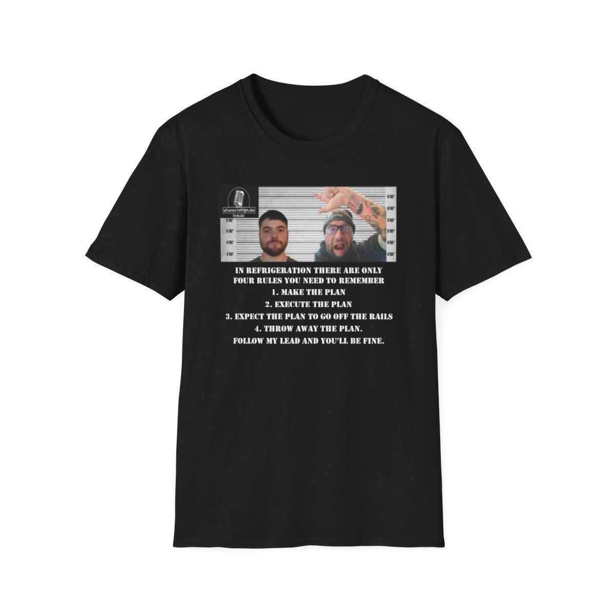 Only Four Rules in Refrigeration Unisex Softstyle T-Shirt