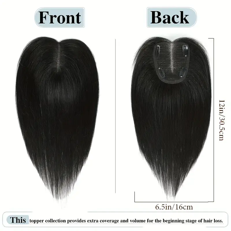 Thumbnail: Remy Human Hair Toppers