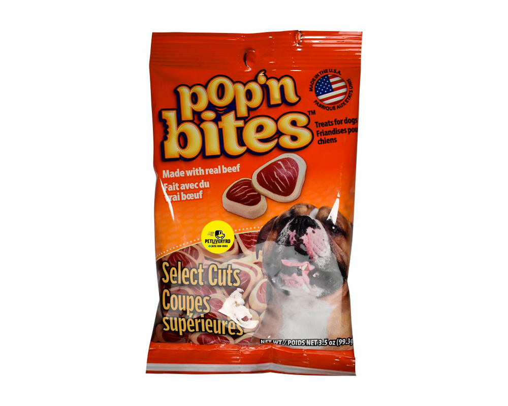 POP'N BITES SELECT CUTS DOG TREATS