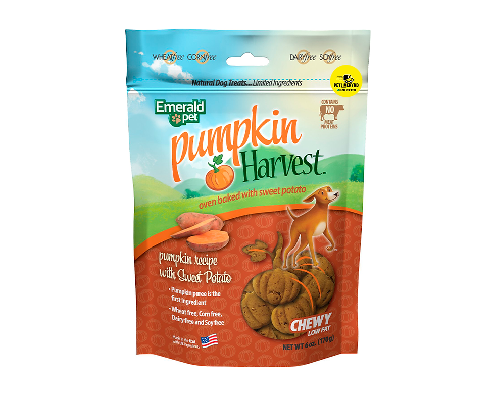 EMERALD PET PUMPKIN HARVEST WITH SWEET POTATO