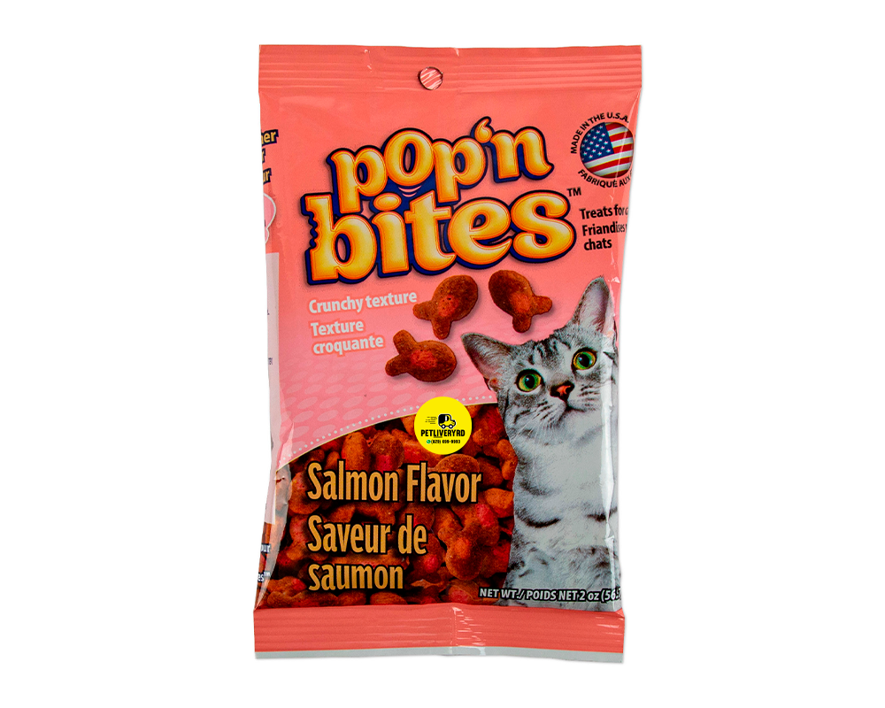 POP'N BITES SALMON FLAVOR CAT TREATS