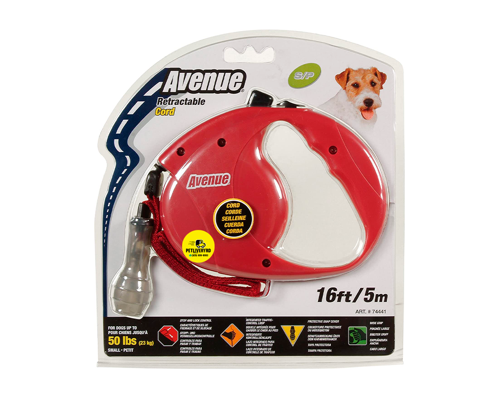AVENUE CABLE RETRÁCTIL CORREA PARA PERROS