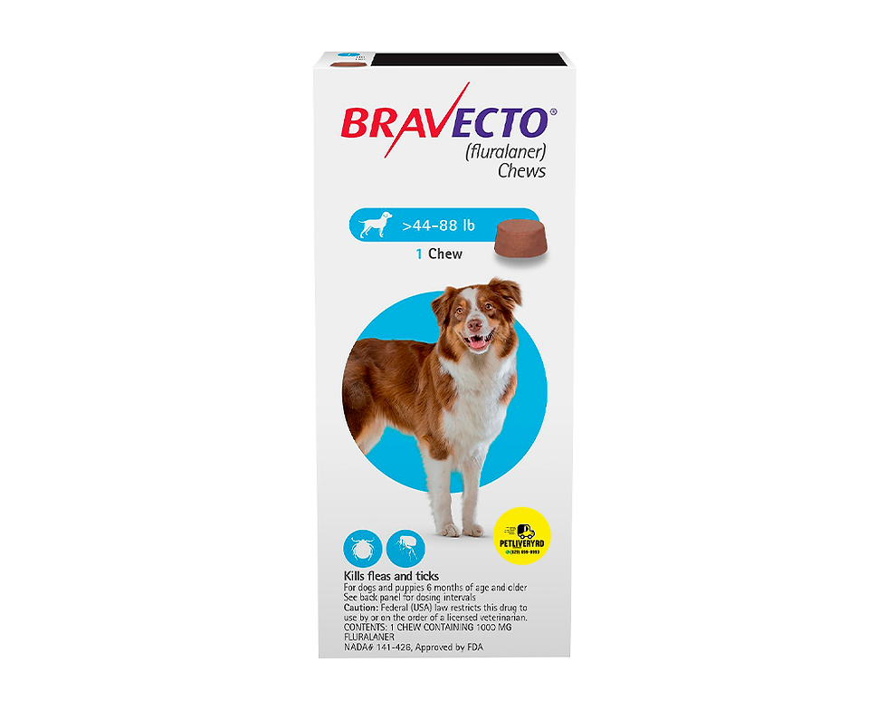 Miniatura: BRAVECTO TABLETAS MASTICABLES