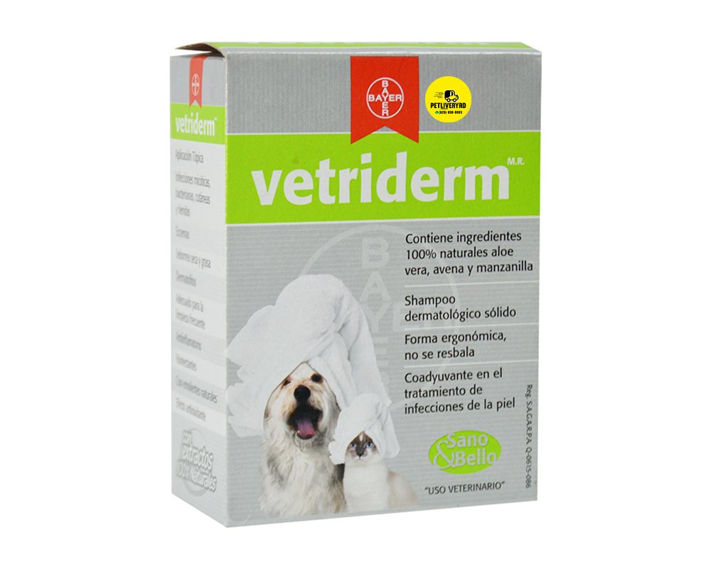 BAYER VETRIDERM JABÓN DERMATOLÓGICO