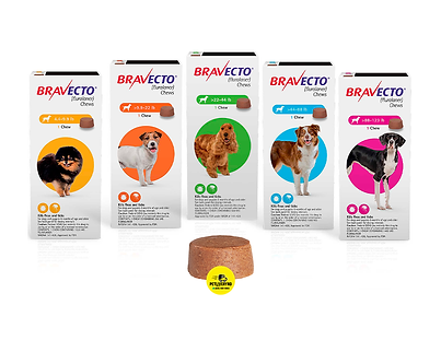 BRAVECTO TABLETAS MASTICABLES