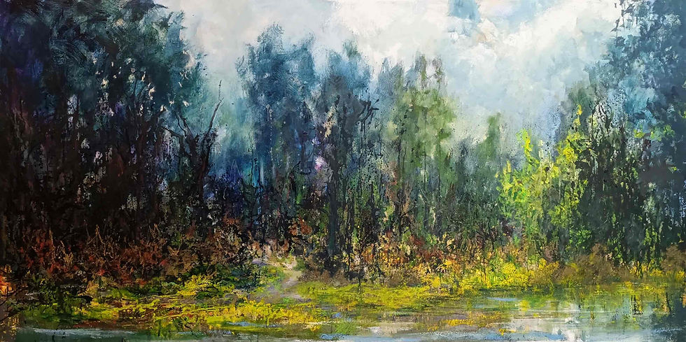 Woodland pond