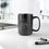 Thumbnail: Satanic Salem Walking Tours B&W Pentagram Mug | 15 oz, Black, Glossy