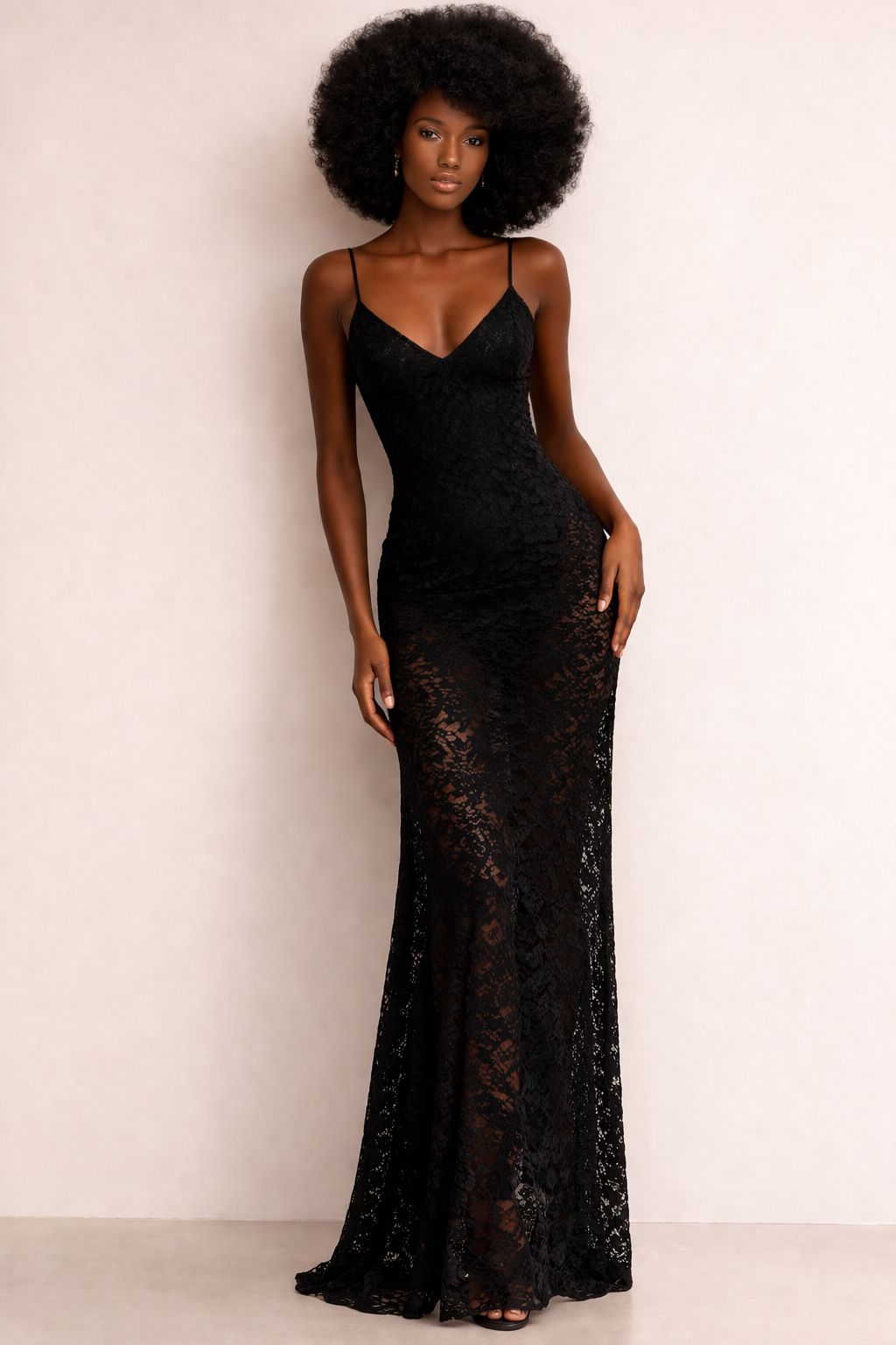 MB – Paris Lace Long Dress