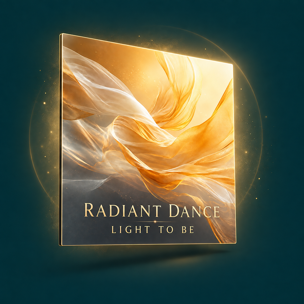 Pochette de Radiant Dance, création musicale instrumentale de Light To Be