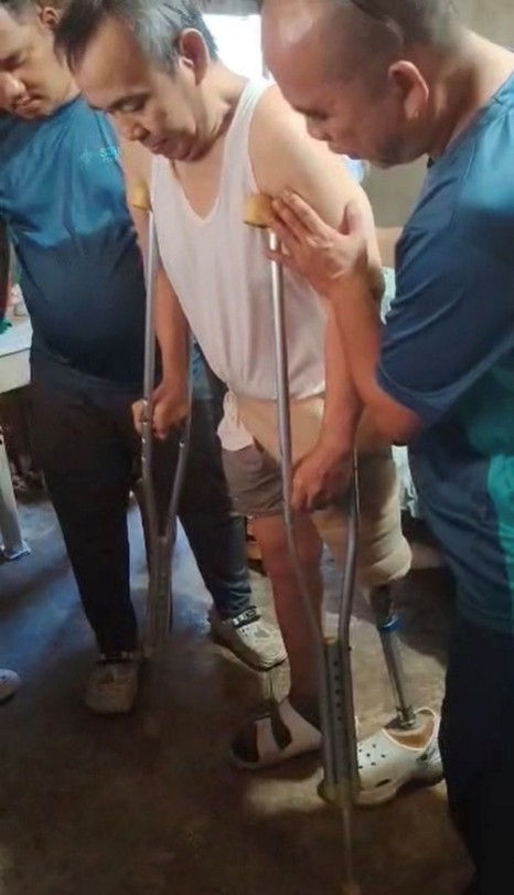 A Step Toward Independence: Mr. Arnel Sacol’s Rehabilitation Journey