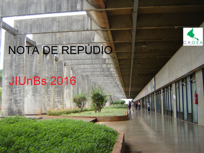 Nota de Repúdio ao JIUnBs 2016