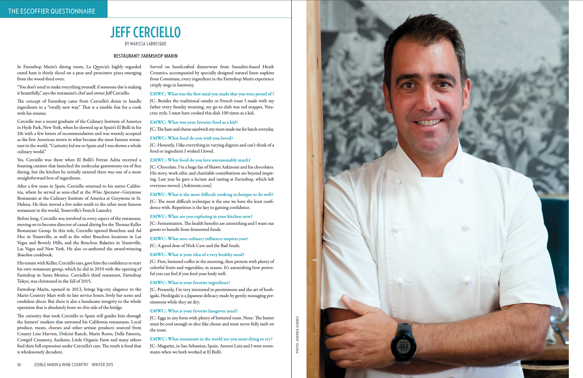 Jeff Cerciello Interview