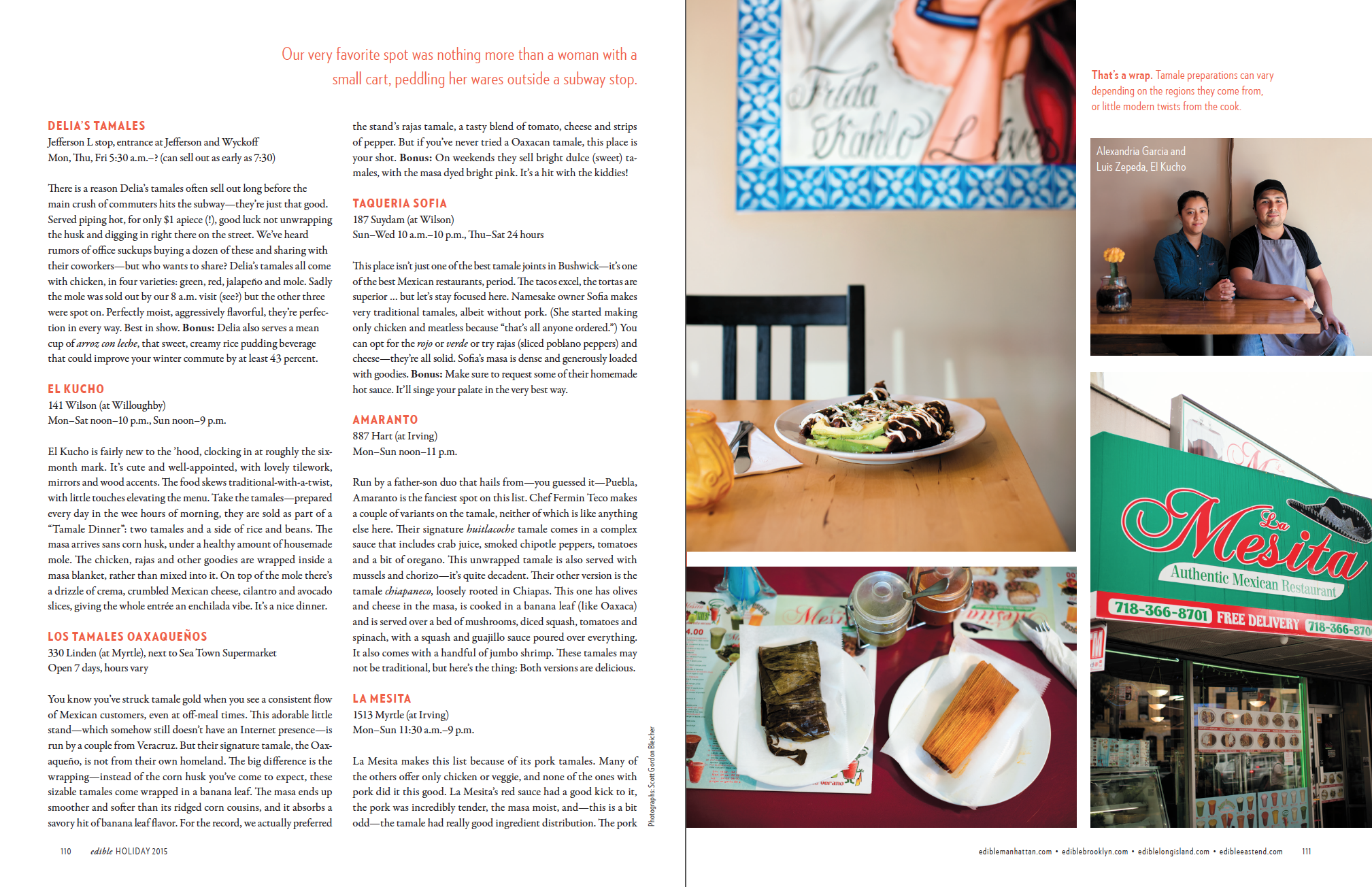 Bushwick Tamale Tour (p.2 of 4)