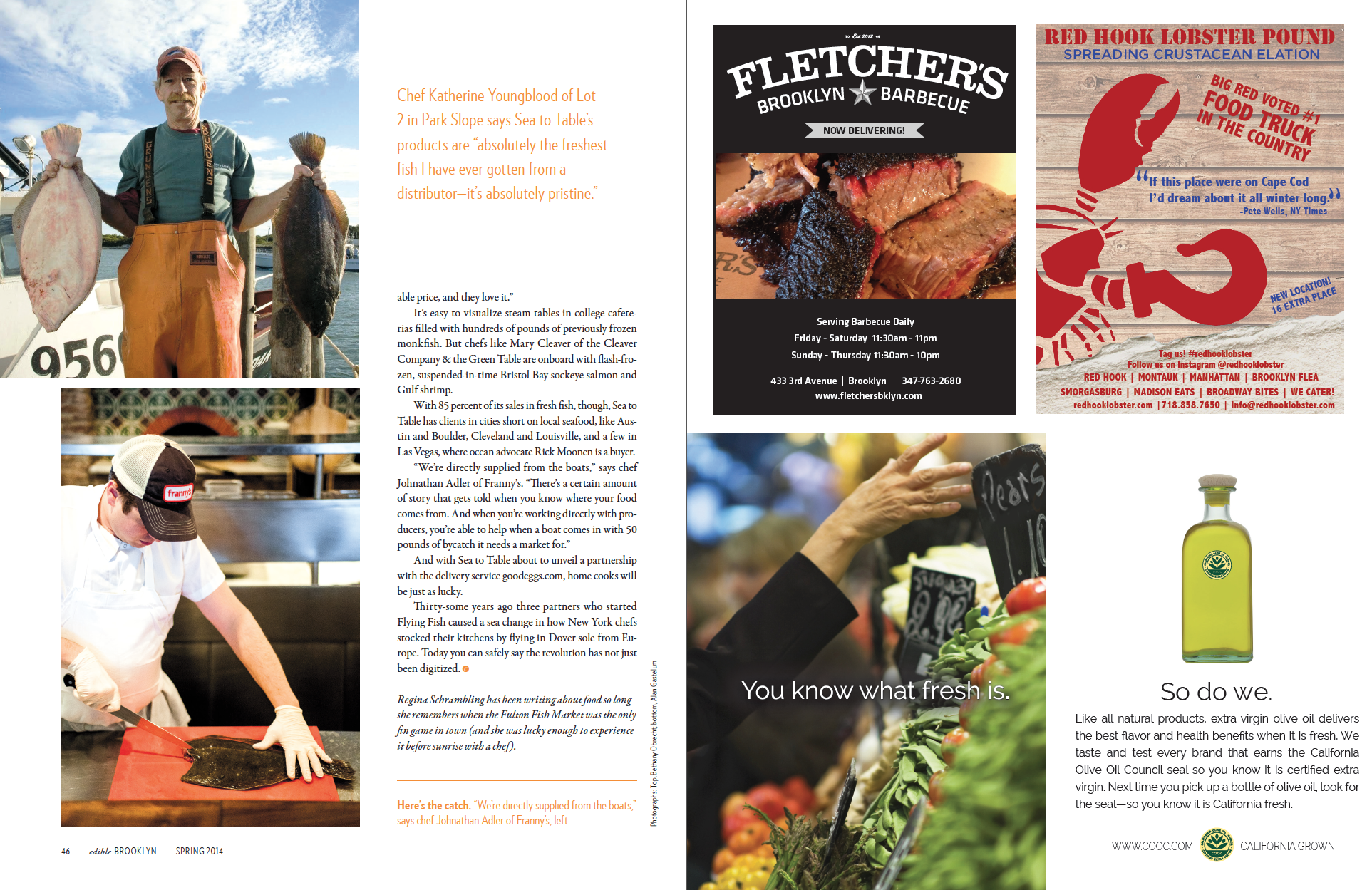 Sea To Table (p.3 of 3)