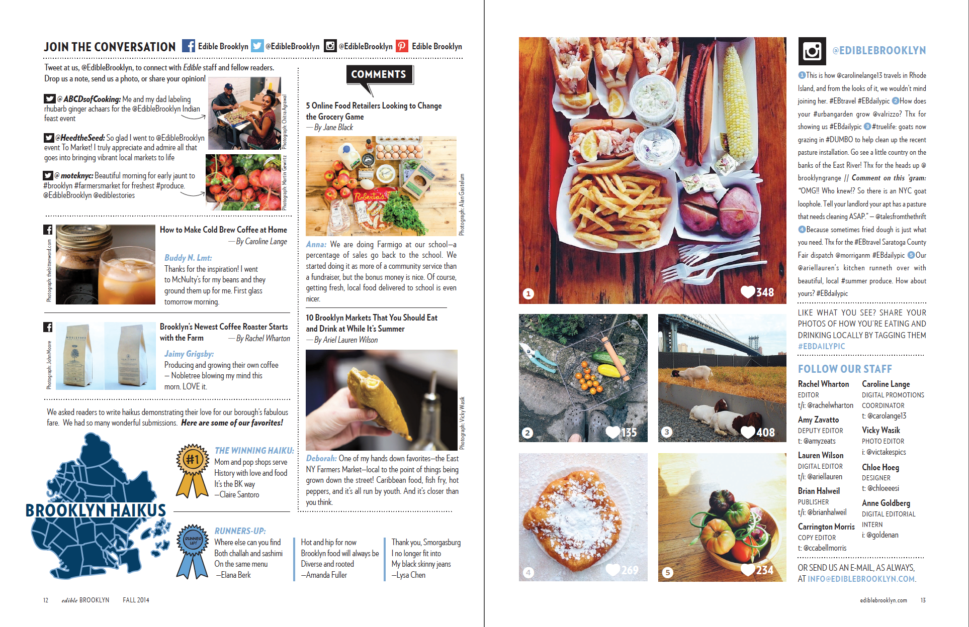 Social Media Pages