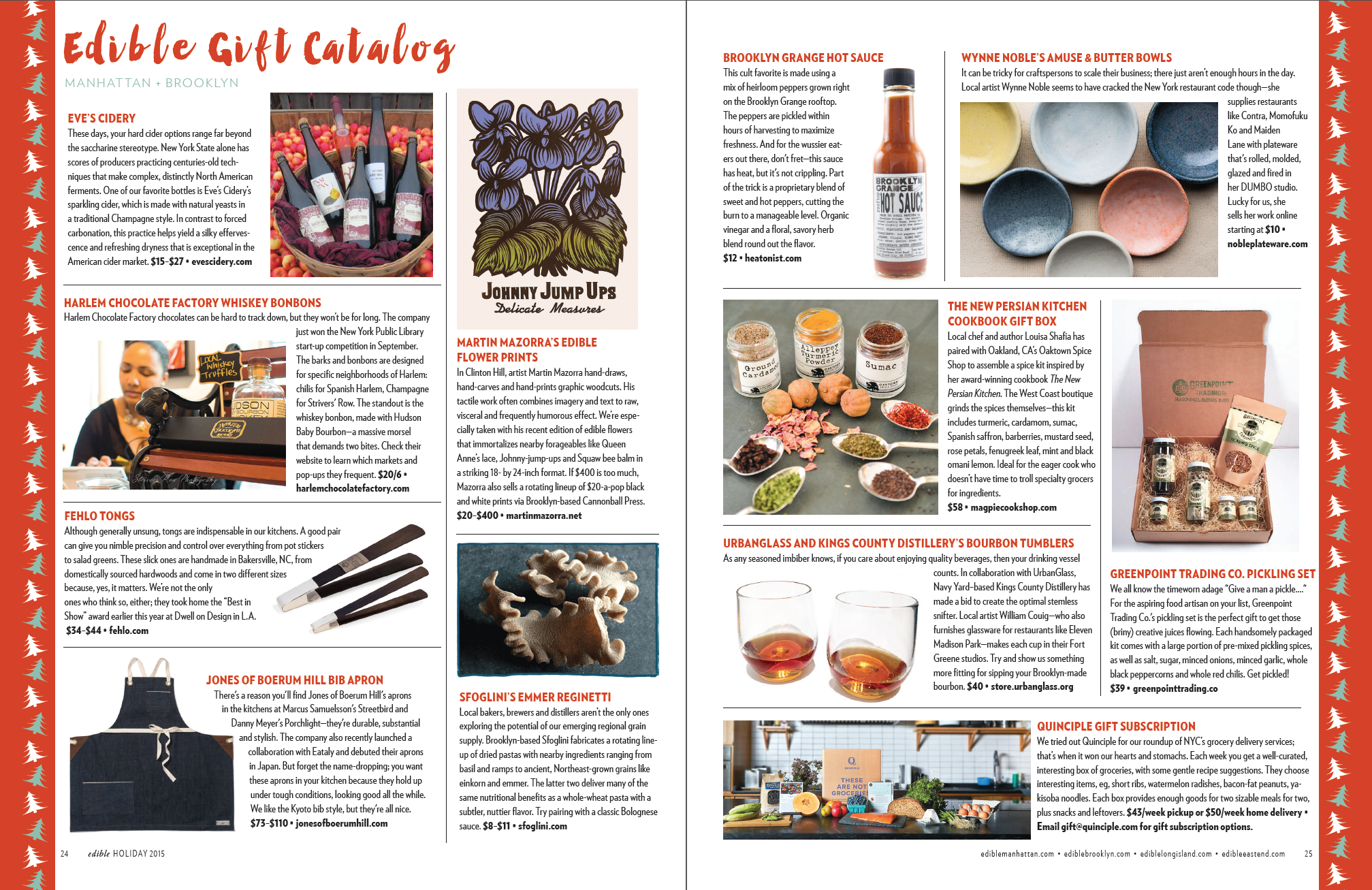 Gift Guide Spread