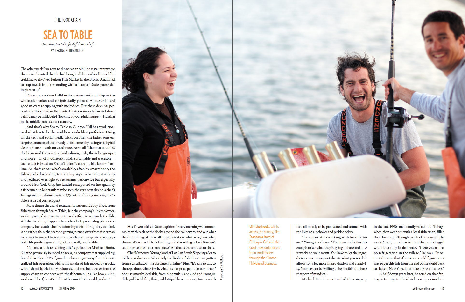 Sea To Table (p.1 of 3)