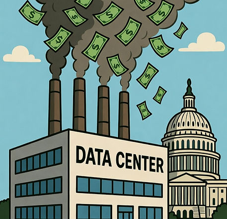 Data Centers are spending half a million dollars to stop Ed FitzGerald