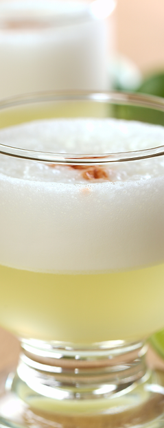 Traditional Peruvian Pisco Sour cocktail – Free Foodie Tour Barranco